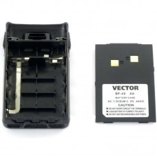 Аккумулятор на рацию Кейс для батареек Vector BP-48 AA