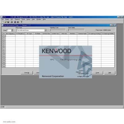 Программное обеспечение Kenwood KGS-3M